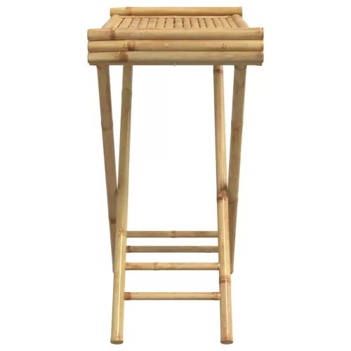  bambusz összecsukható tálcás asztal 70,5x42,5x80 cm