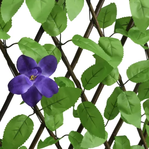  5 db zöld bővíthető műborostyán rács 180x70 cm