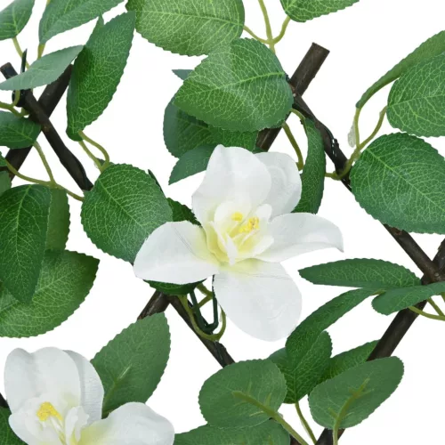  5 db zöld bővíthető műborostyánrács 180 x 30 cm