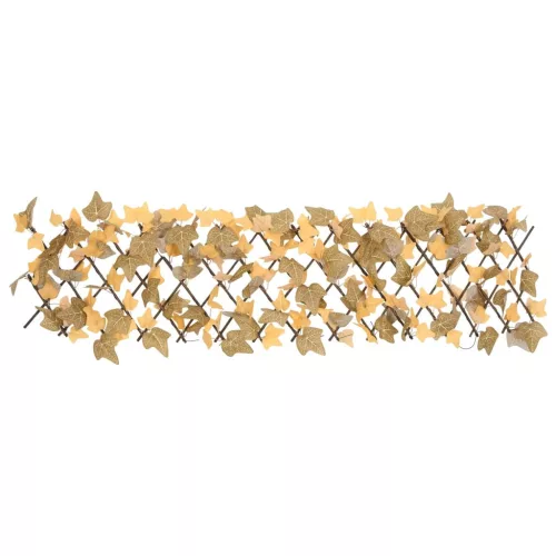  narancssárga bővíthető műjuharlevélrács 180 x 30 cm