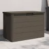  barna polipropilén kültéri párnatartó láda 77,5 x 44,5 x 53 cm