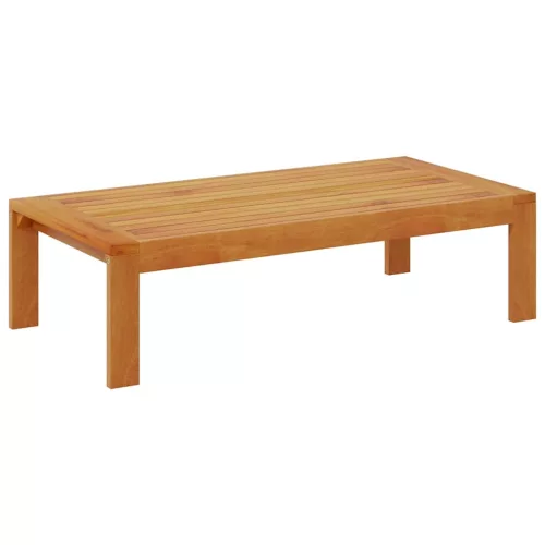  tömör akácfa kerti asztal 100 x 50 x 27 cm 