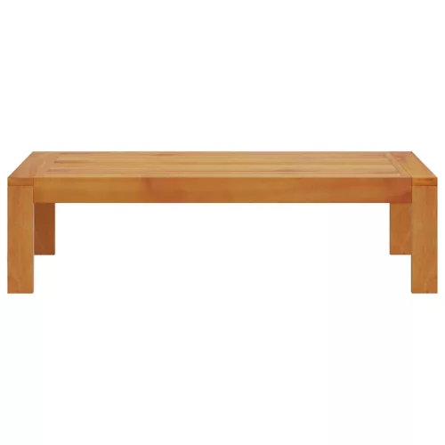  tömör akácfa kerti asztal 100 x 50 x 27 cm 