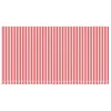  piros és fehér csíkos pótszövet napellenzőhöz 6x3 m
