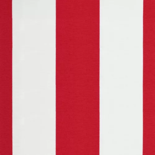  piros és fehér csíkos pótszövet napellenzőhöz 6x3,5 m