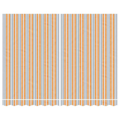  többszínű csíkos pótszövet napellenzőhöz 3,5 x 2,5 m