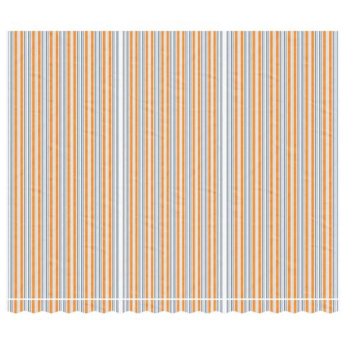  többszínű csíkos pótszövet napellenzőhöz 4,5 x 3,5 m