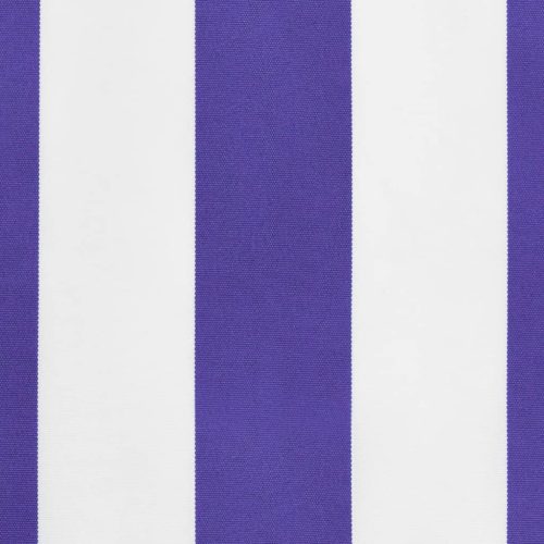  kék és fehér csíkos pótszövet napellenzőszegélyhez 3 m