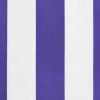  kék és fehér csíkos pótszövet napellenzőszegélyhez 3,5 m