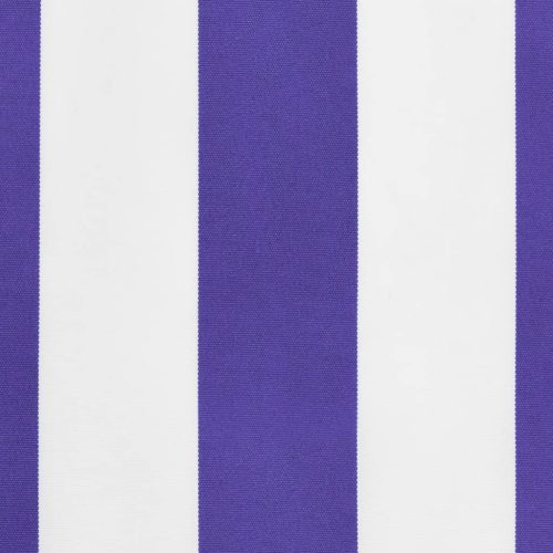  kék és fehér csíkos pótszövet napellenzőszegélyhez 4 m