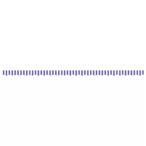  kék és fehér csíkos pótszövet napellenzőszegélyhez 5 m