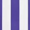  kék és fehér csíkos pótszövet napellenzőszegélyhez 5 m
