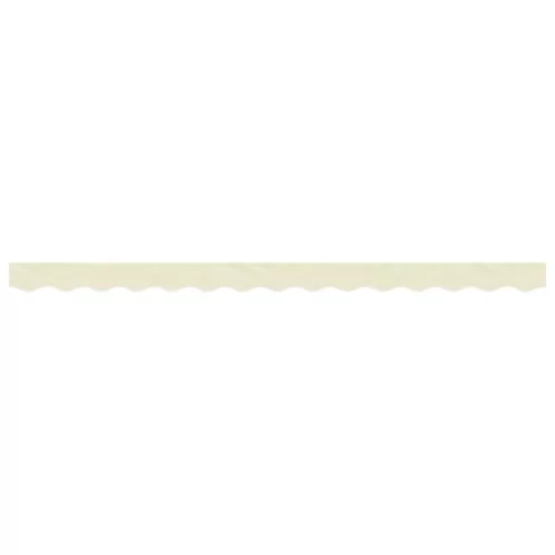  krémszínű csíkos pótszövet napellenzőszegélyhez 3,5 m