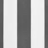  antracitszürke fehér csíkos pótszövet napellenzőszegélyhez 4 m