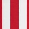  piros és fehér csíkos pótszövet napellenzőszegélyhez 5 m