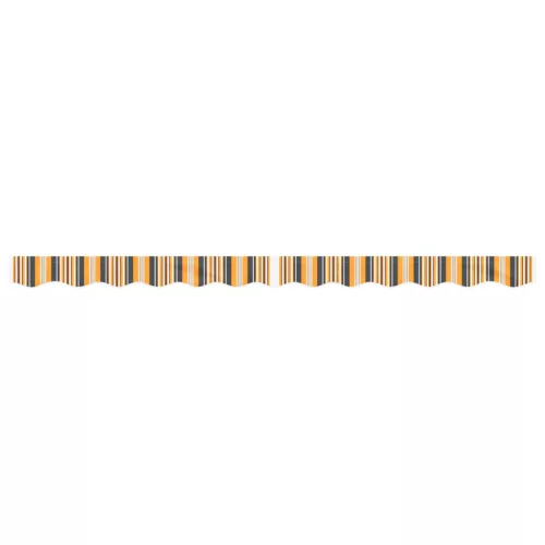  sárga és szürke csíkos pótszövet napellenzőszegélyhez 3 m