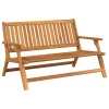  Kertiszék 122.5x77x74 cm Tömör akácfa