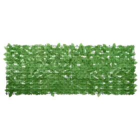  zöld leveles erkélyparaván 200 x 75 cm