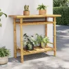  bambusz konzolasztal 90 x 37 x 75 cm