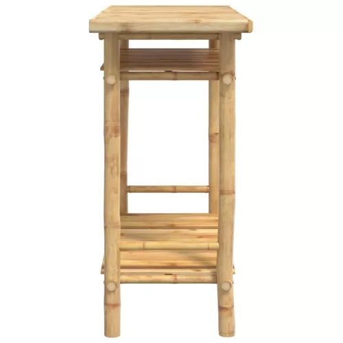  bambusz konzolasztal 90 x 37 x 75 cm