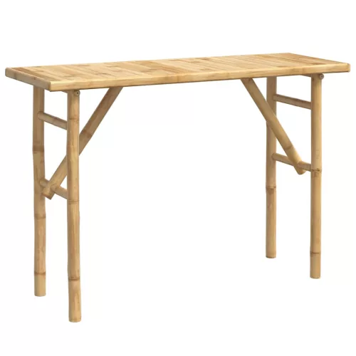  bambusz konzolasztal 115 x 39 x 75 cm