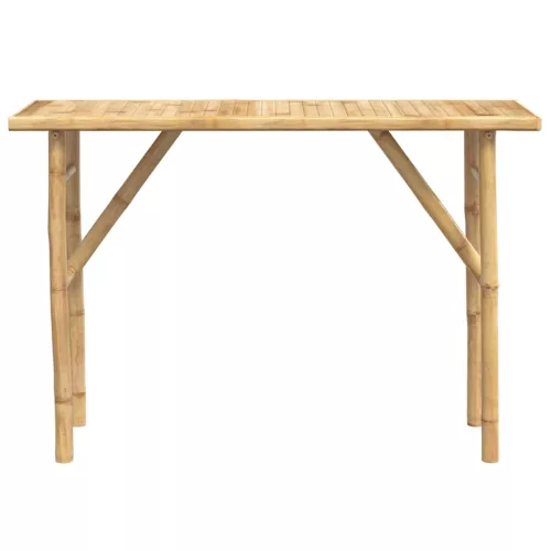  bambusz konzolasztal 115 x 39 x 75 cm