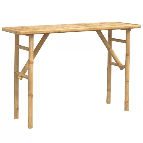  bambusz konzolasztal 115 x 39 x 75 cm