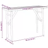  bambusz konzolasztal 115 x 39 x 75 cm