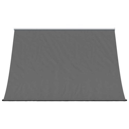  antracit szövet és acél feltekerhető napellenző 200 x 150 cm