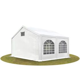 TP 3x4m erősített rendezvénysátor, PE 550 - fehér