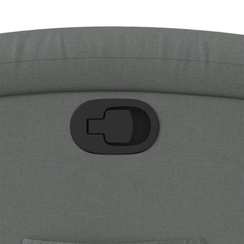  sötétszürke szövet dönthető fotel