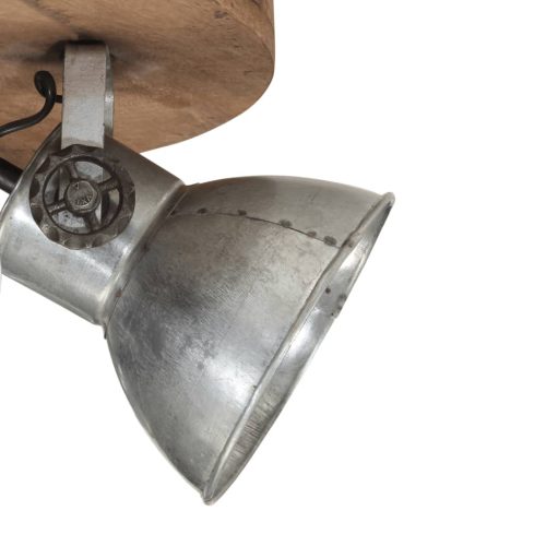  vintage ezüst mennyezeti lámpa 25 W 50x50x25 cm E27