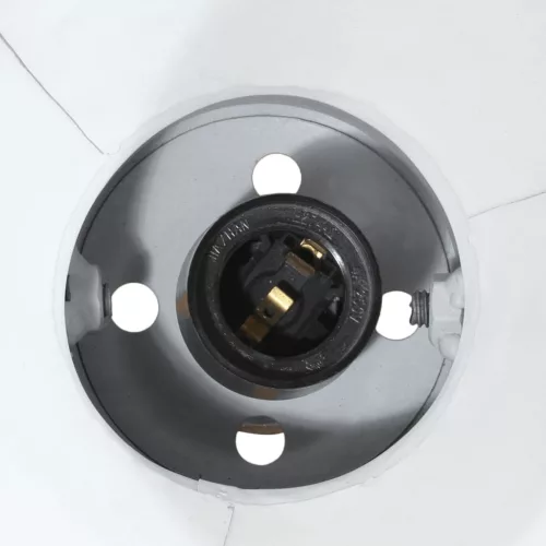  fekete mennyezeti lámpa 25 W 50 x 50 x 25 cm E27