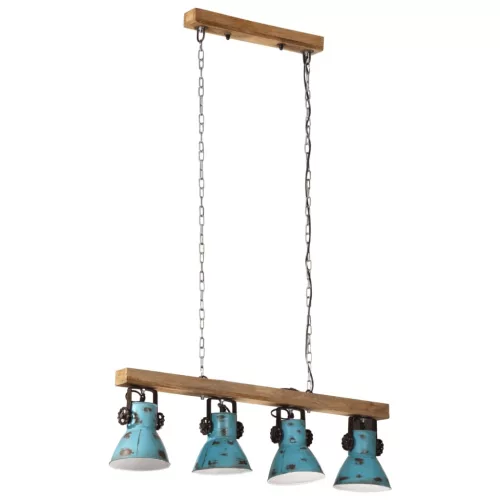  kopott kék fali lámpa 25 W 90x24x111 cm E27