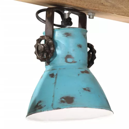  kopott kék fali lámpa 25 W 90x24x111 cm E27