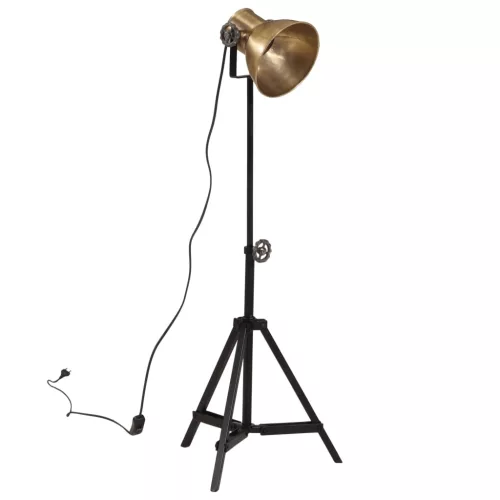  antik sárgaréz állólámpa 25 W 35 x 35 x 65/95 cm E27