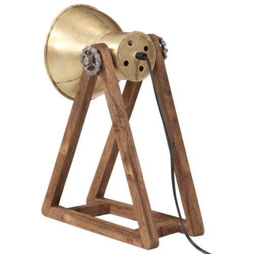  antik sárgaréz asztali lámpa 25 W 30x17x40 cm E27