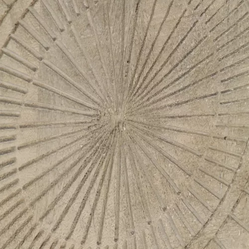  tömör mangófa és vas éjjeliszekrény 40 x 30 x 50 cm