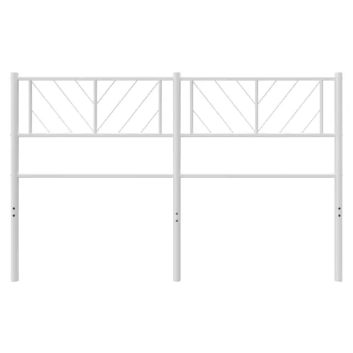  fehér fém csere fejtámla 135 cm