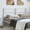  fehér fém csere fejtámla 135 cm
