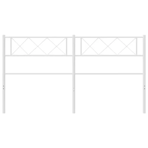  fehér fém csere fejtámla 135 cm