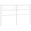  fehér fém csere fejtámla 135 cm