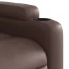  barna műbőr dönthető fotel