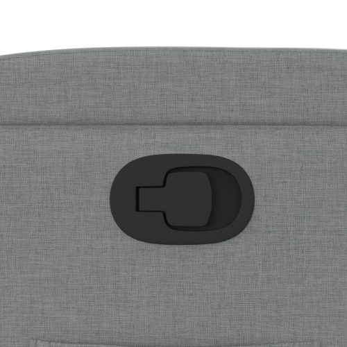  világosszürke szövet dönthető fotel