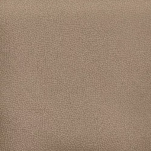  3 személyes kávészínű műbőr Chesterfield kanapé