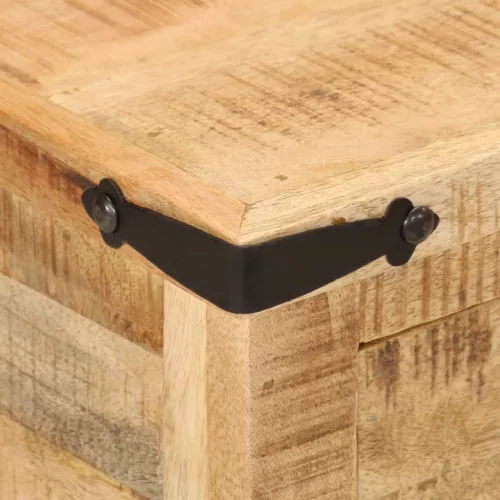  éjjeliszekrény 40x40x50 cm tömör fa mangó