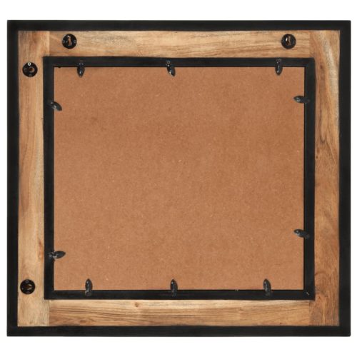  tömör akácfa fürdőszobatükör 60 x 1 x 55 cm