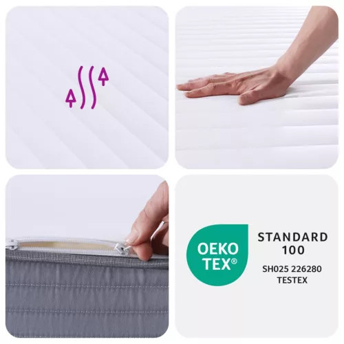  közepesen puha habmatrac 140x200 cm