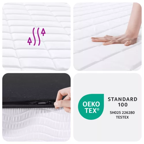  közepesen puha habmatrac 180x200 cm