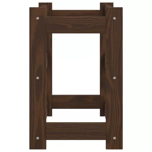  barna tömör fenyőfa bortartó 12 palackhoz